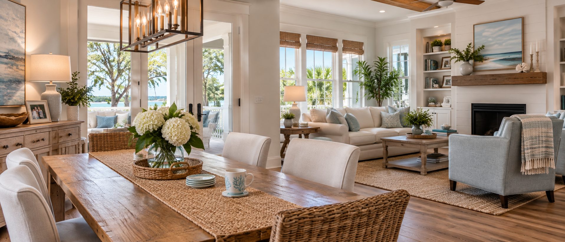Comfortable Northwest Florida coastal home with more living space than currently needed